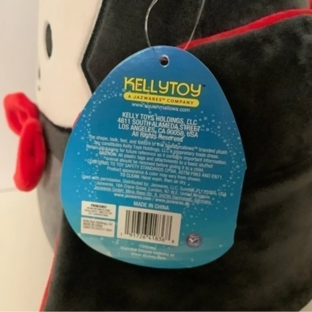 NWT. SQUISHMALLOWS 8” Vampire Mickey Mouse - Picture 5 of 6